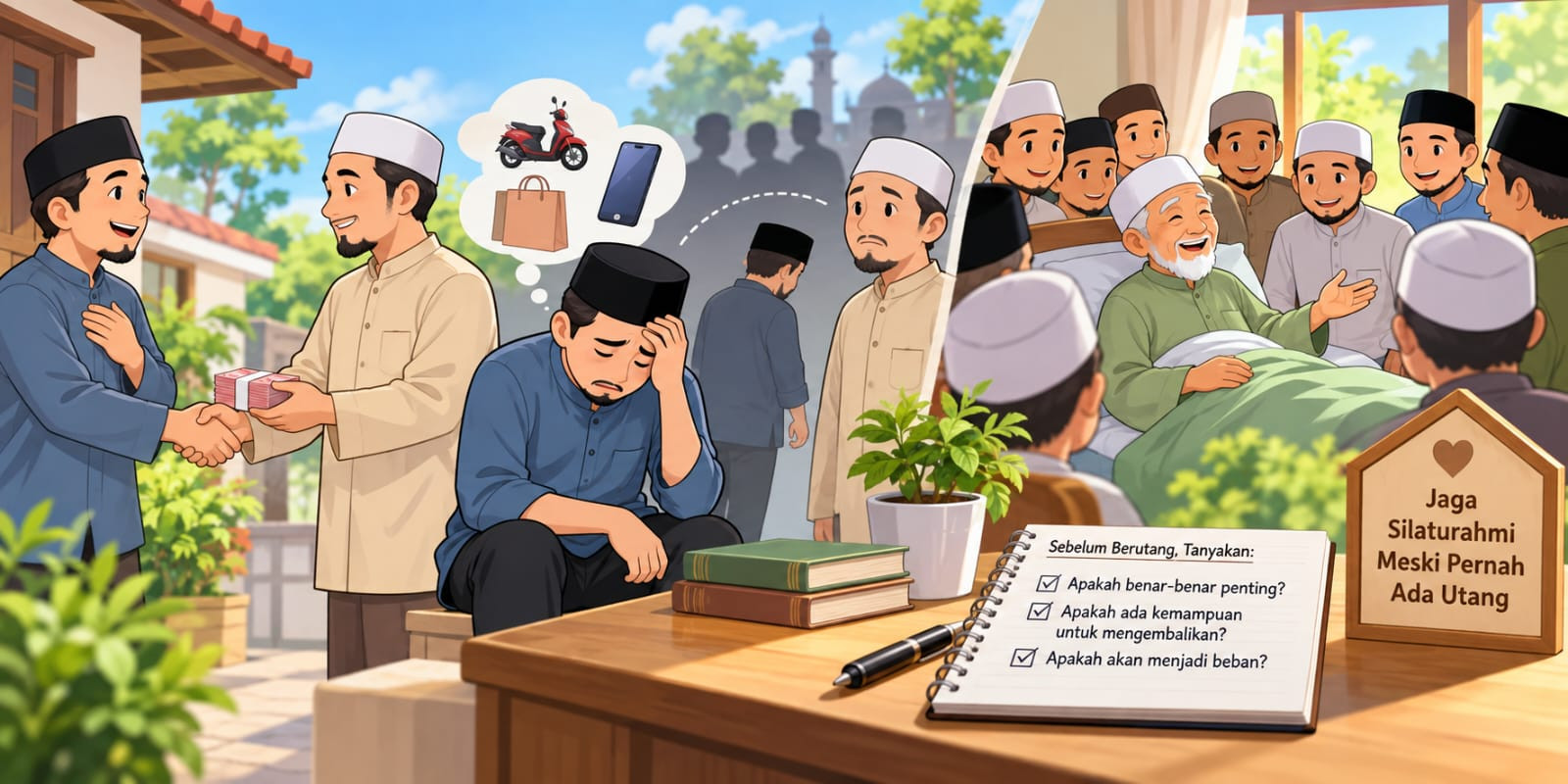Utang Bisa Memutus Silaturahmi