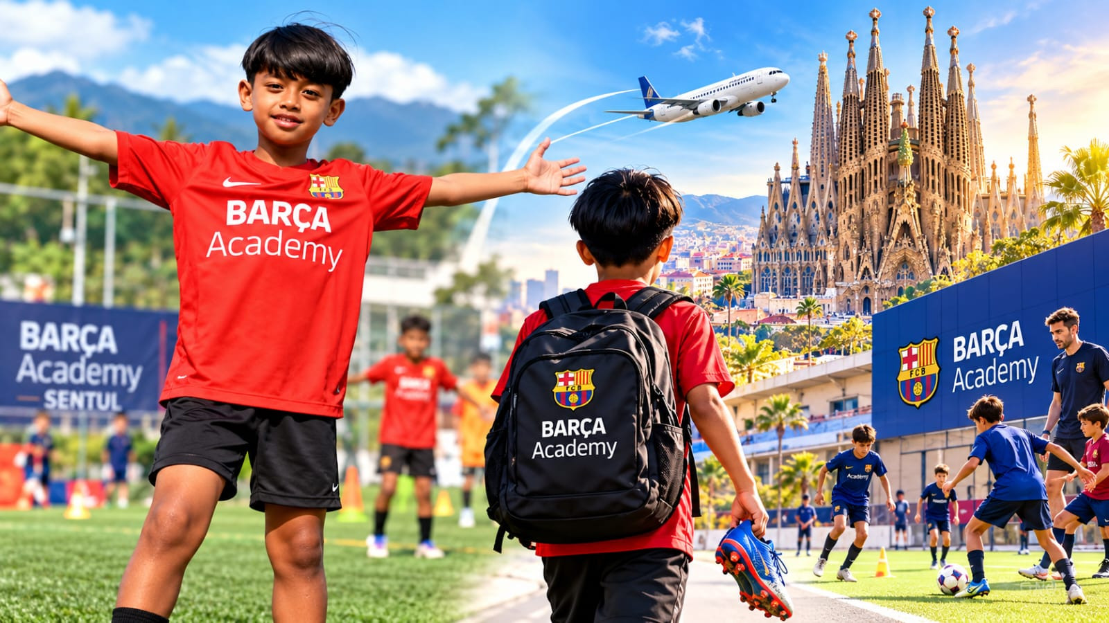 Dari Sentul Mengejar Mimpi Barcelona