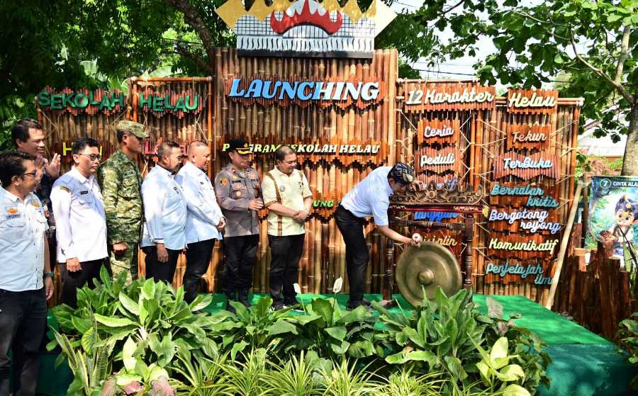 Sekolah HELAU Diluncurkan di Lampung Selatan, Bupati Egi Ingin Lingkungan Belajar Lebih Nyaman