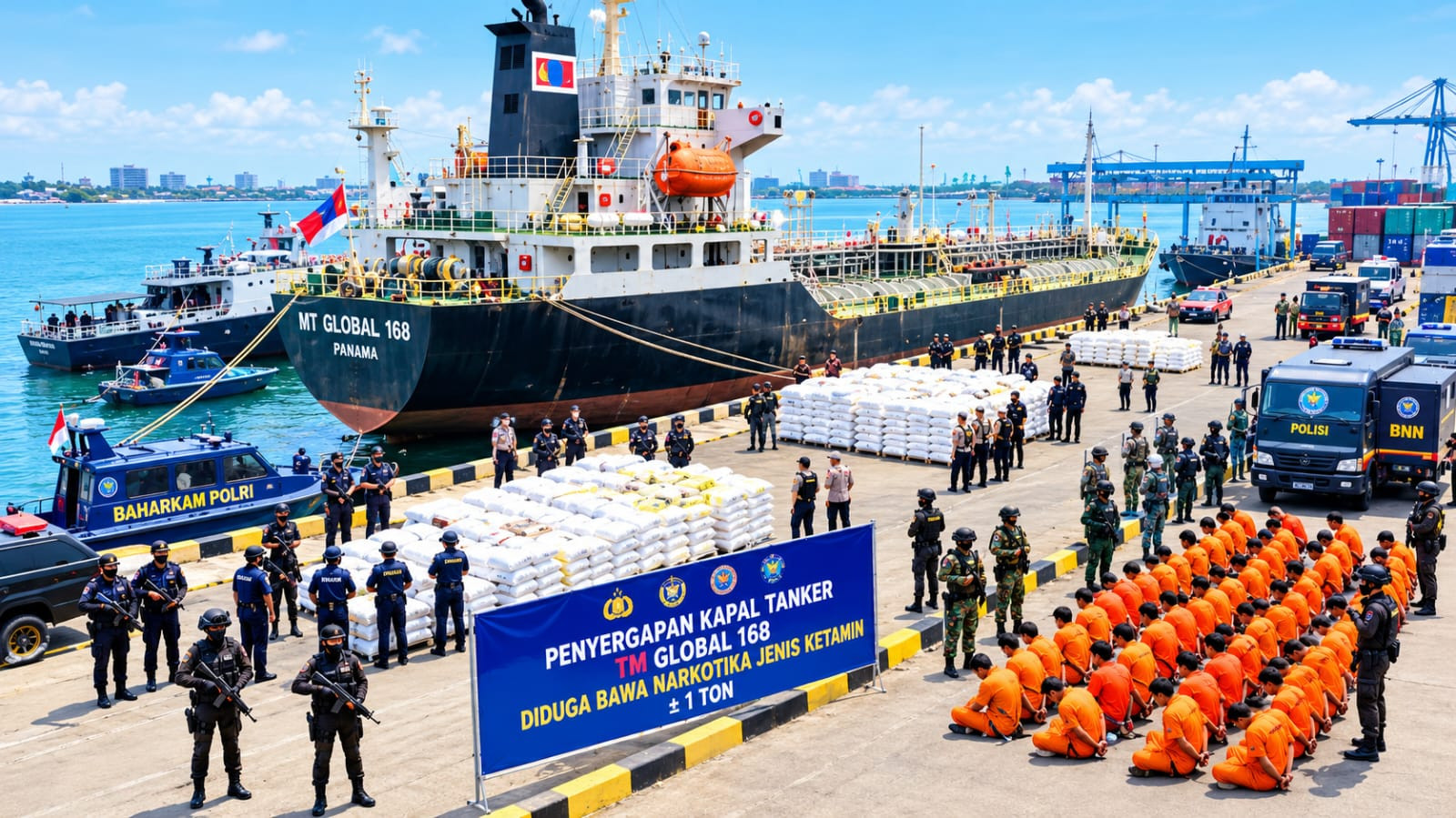 Belawan dan Tantangan Membongkar Jaringan Ketamin
