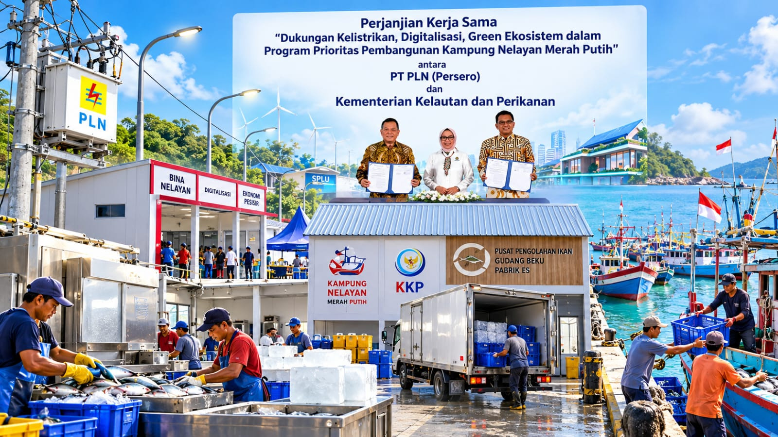 Listrik Andal, Ujian Nyata Kampung Nelayan