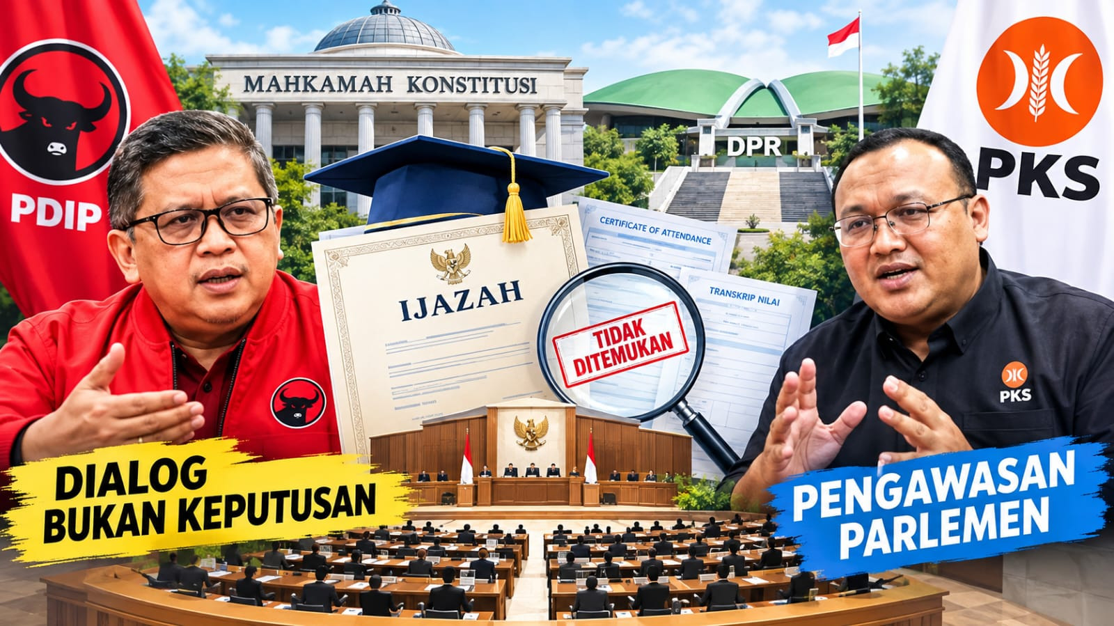 Polemik Ijazah Gibran Menguji Keseriusan Parlemen