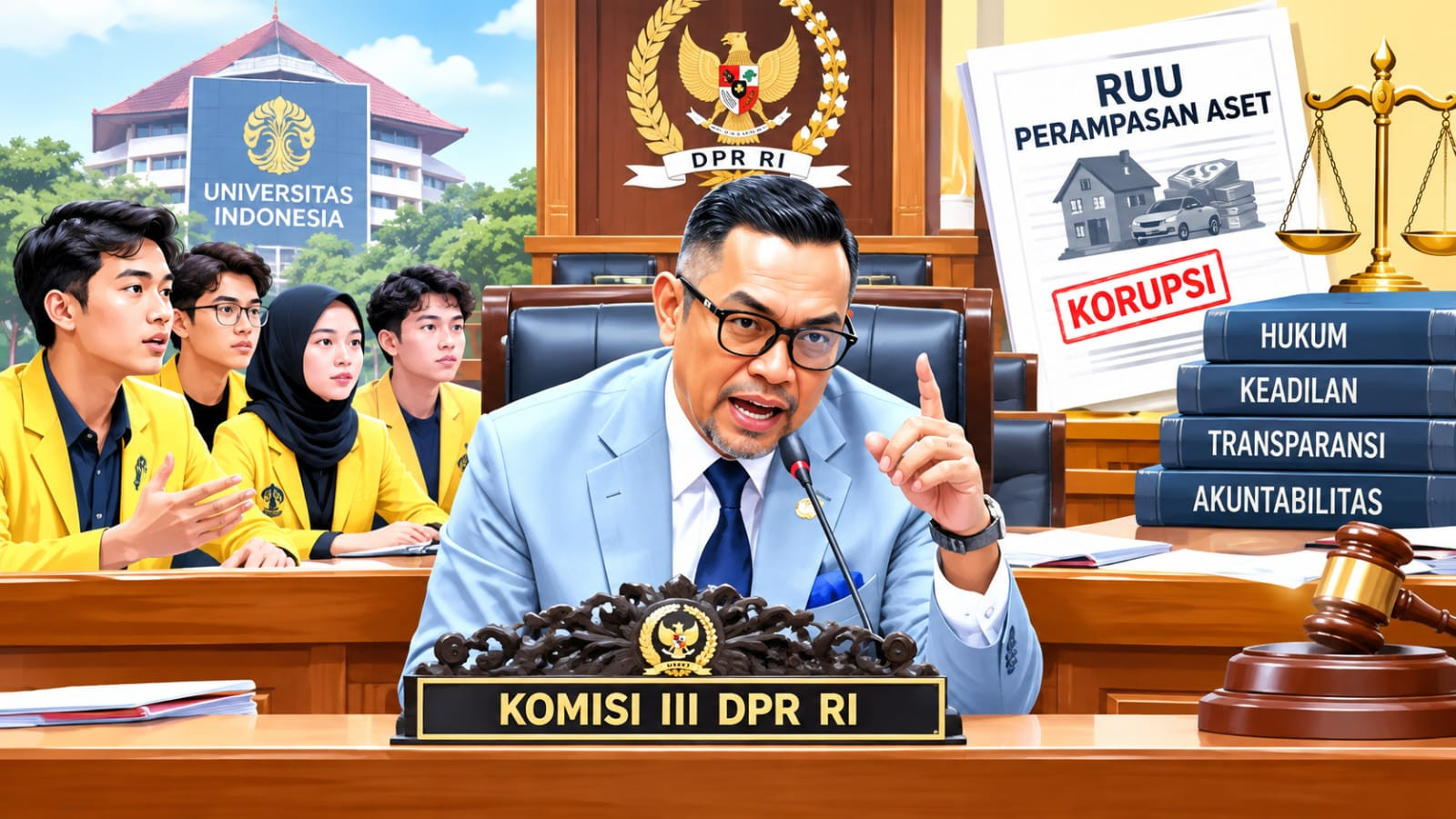 RUU Perampasan Aset Menguji Konsistensi DPR
