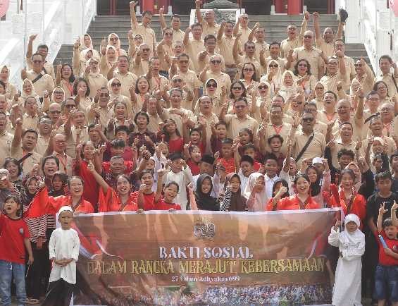 Bakti Sosial dan Menanam Pohon dalam rangka Merajut Kebersamaan 27 Tahun Adhyaksa 699