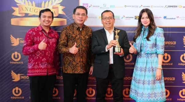 Kementerian ATR/BPN Terima Penghargaan INDOPOSCO