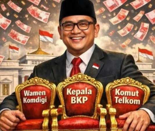 Satu Nama Tiga Kursi Gaji Nyaris 1 Miliar