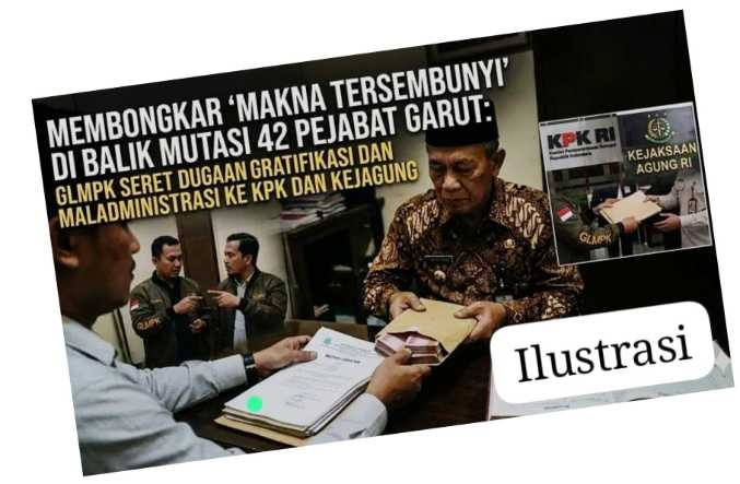 Mutasi atau Transaksi GLMPK Cium Aroma Ketidakberesan di Pemkab Garut