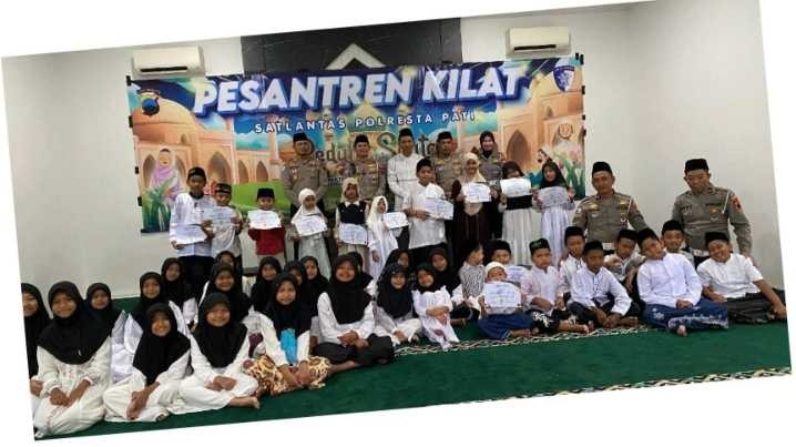 Ramadan 1447 H Satlantas Polresta Pati Gembleng Bocah Lewat Pesantren Kilat dan Edukasi Tertib Lalu Lintas