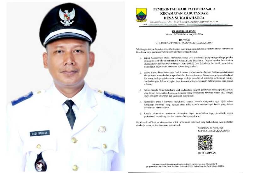 Kepala Desa Sukaraharja Bantah Isu Kekerasan, Tegaskan Pembinaan Tanpa Tindakan Fisik