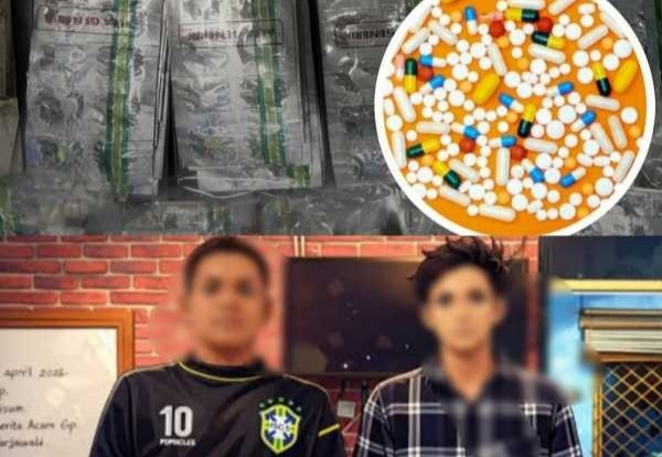 Polres Metro Bekasi Obrak abrik Sarang Peredaran Obat Keras Dua Orang Diamankan