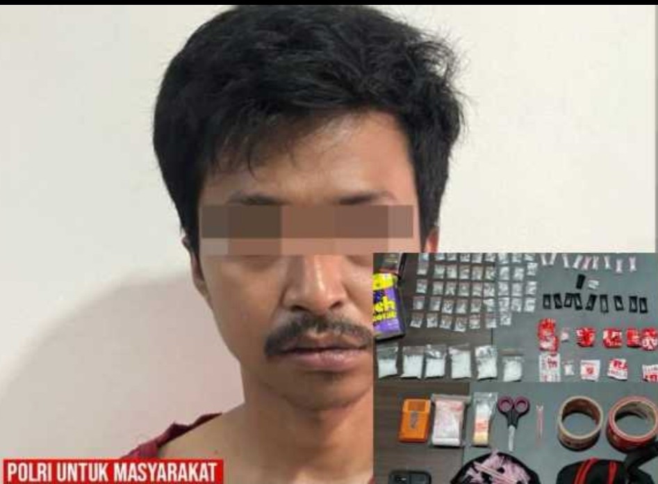 Satres Narkoba Garut Beberkan Proses Penangkapan Kurir Sabu 