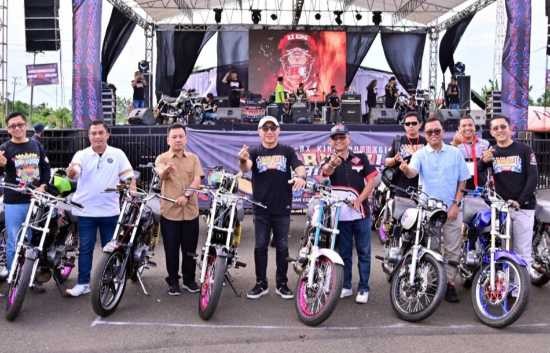 Jamda II RX-King Lampung Resmi Dibuka Wabup Syaiful Keselamatan Harus di Atas Kecepatan