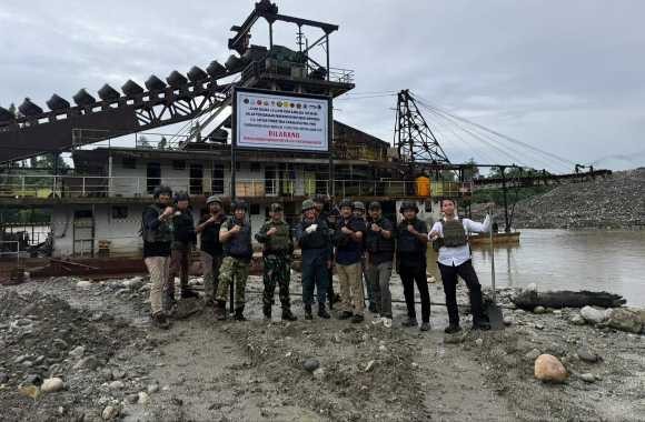 Operasi Tegas di Nabire Aktivitas PETI dan Alat Berat Dihentikan