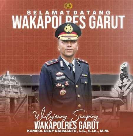 Selamat Datang  Wakapolres Garut yang Baru