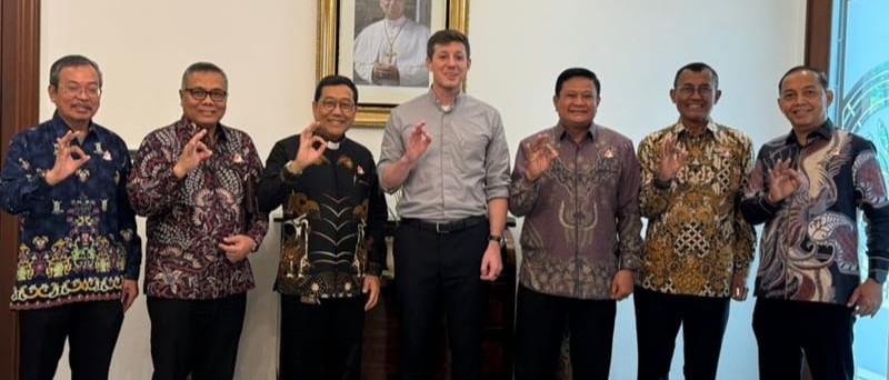 Persiapan Ziarah Militer Internasional 2027, Delegasi OCI Sambangi Kedubes Vatikan di Jakarta