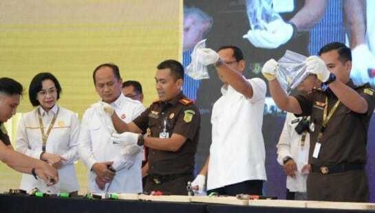 BPA Kejaksaan RI Musnahkan 14 Jam Tangan Sitaan Kasus Asabri Milik Terpidana Jimmy Sutopo
