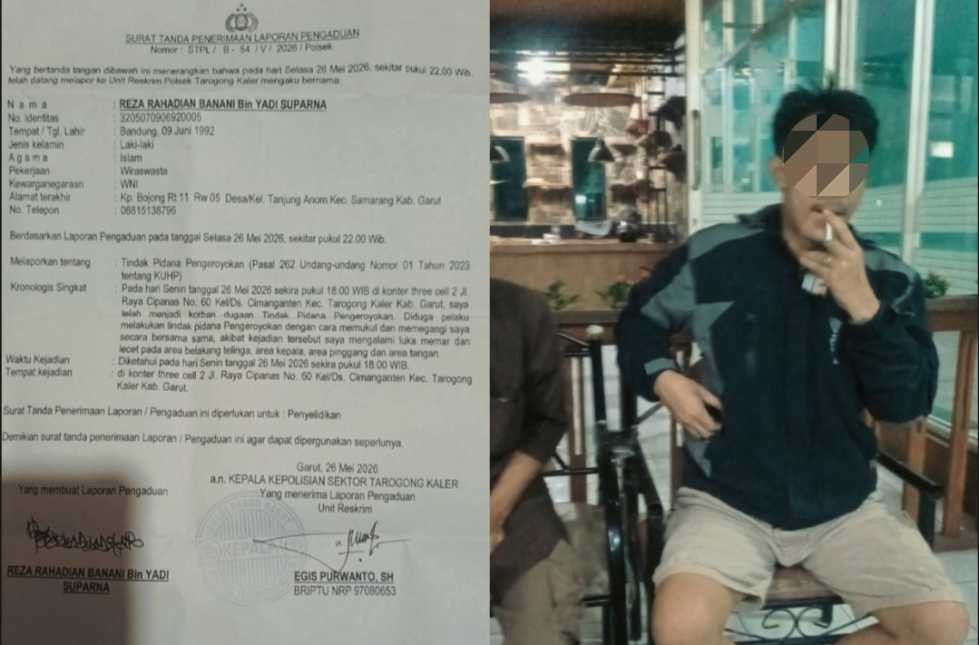 Kasus Dugaan Pengeroyokan di Tarogong Kaler Dilaporkan ke Polisi, Korban Siap Tempuh Restorative Justice