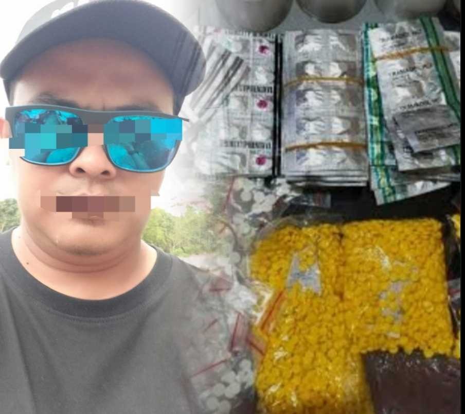 Meski Ditahan, AA Diduga Masih Kendalikan Jaringan Obat Keras di Garut