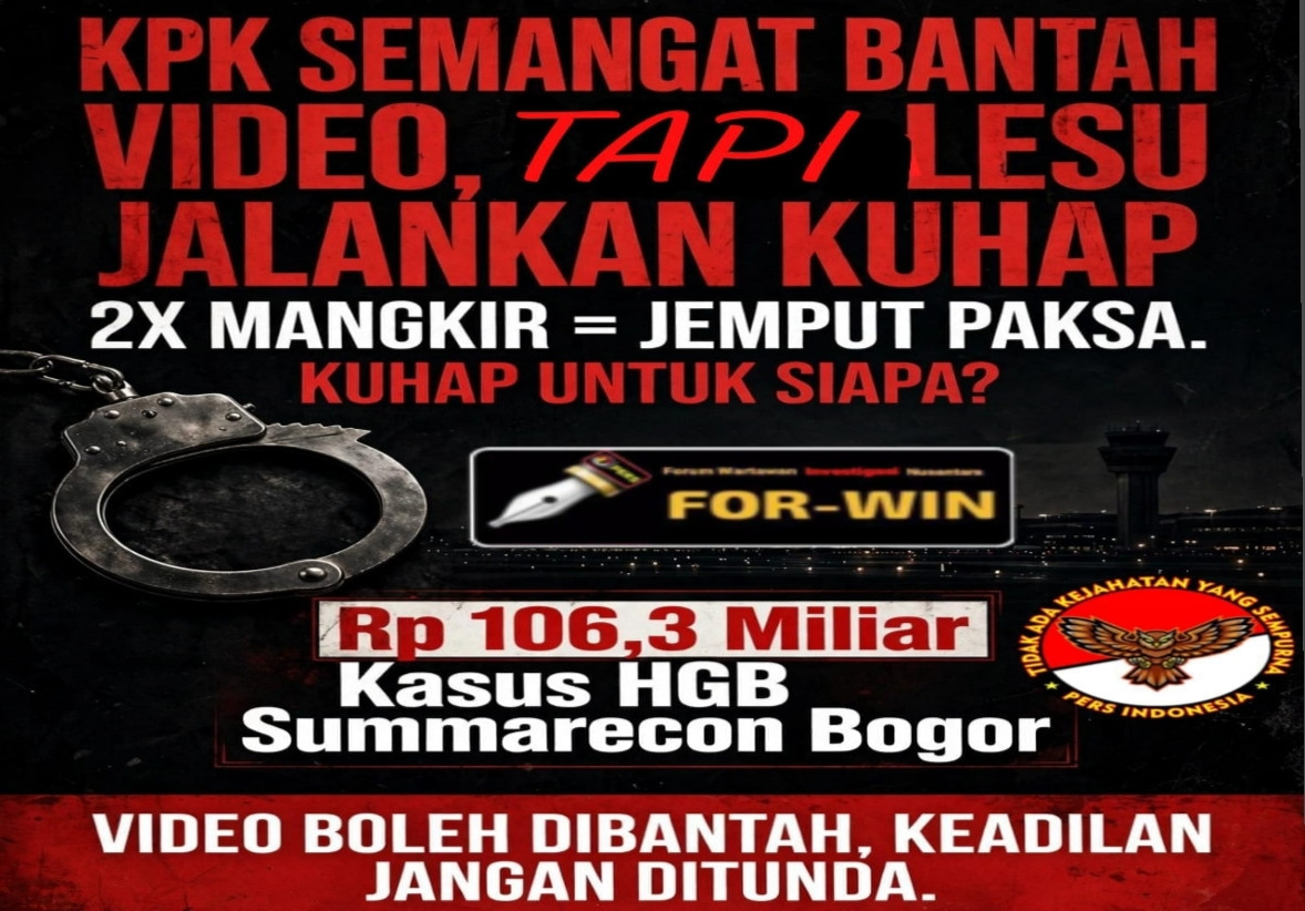 KPK Semangat Bantah Video Jemput Nusron, Tapi Lesu Laksanakan Perintah KUHAP