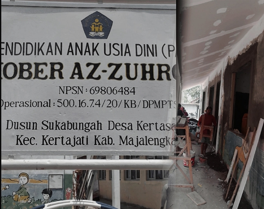 Proyek Revitalisasi KB AZ - ZUHRO, Diduga Kuat Dikerjakan Pihak Ketiga IMG_20261023_231140.jpg